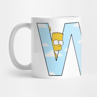 Simpsons letter Mug